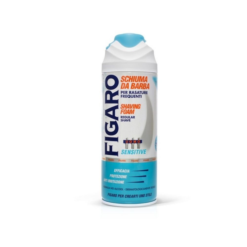 Schiuma da barba sensitive FIGARO 400 ml