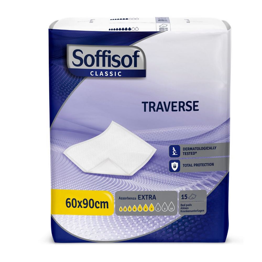 Traverse assorbenti SOFFISOF 60x90 cm, 15 pz