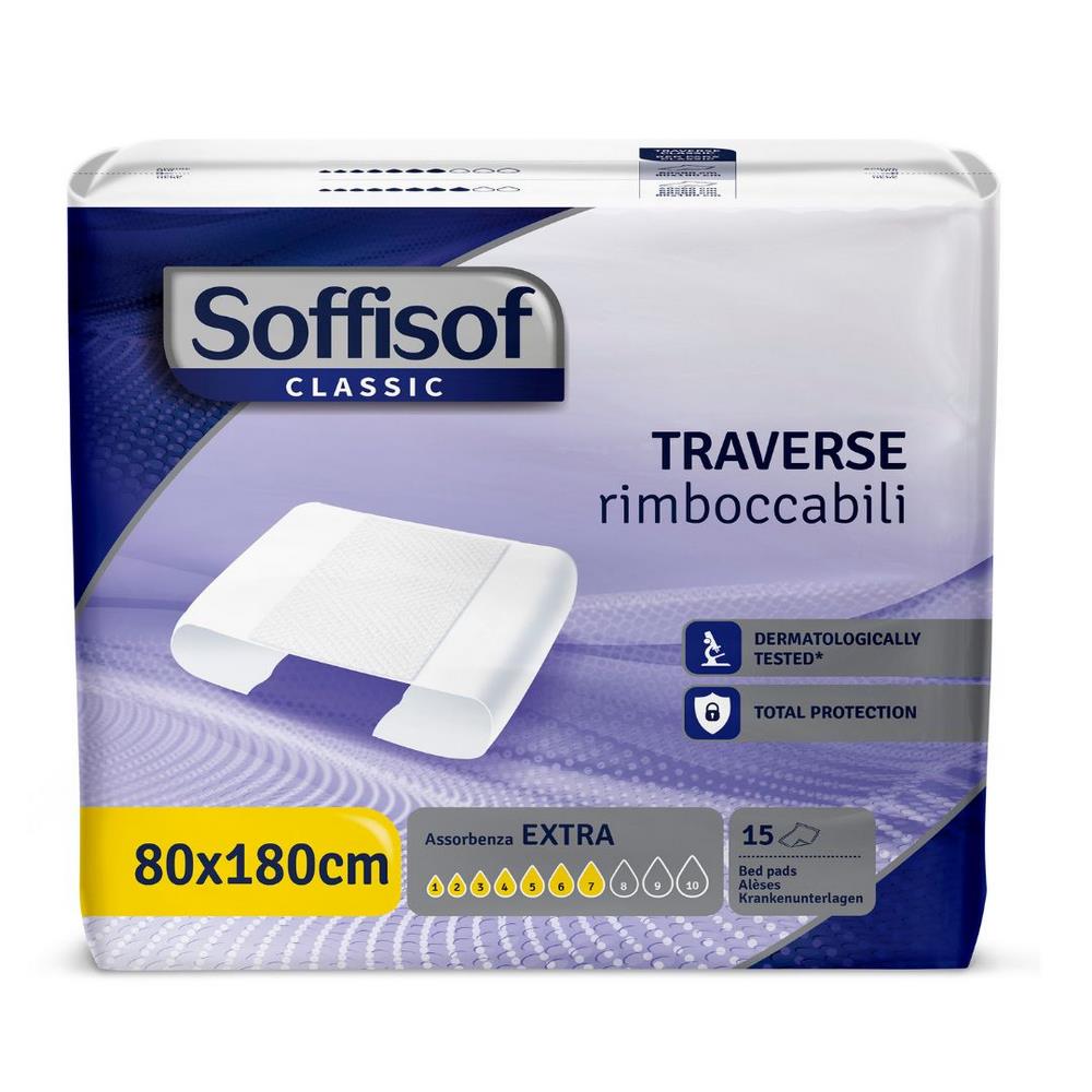 Traverse assorbenti SOFFISOF 80x180 cm, 15 pz