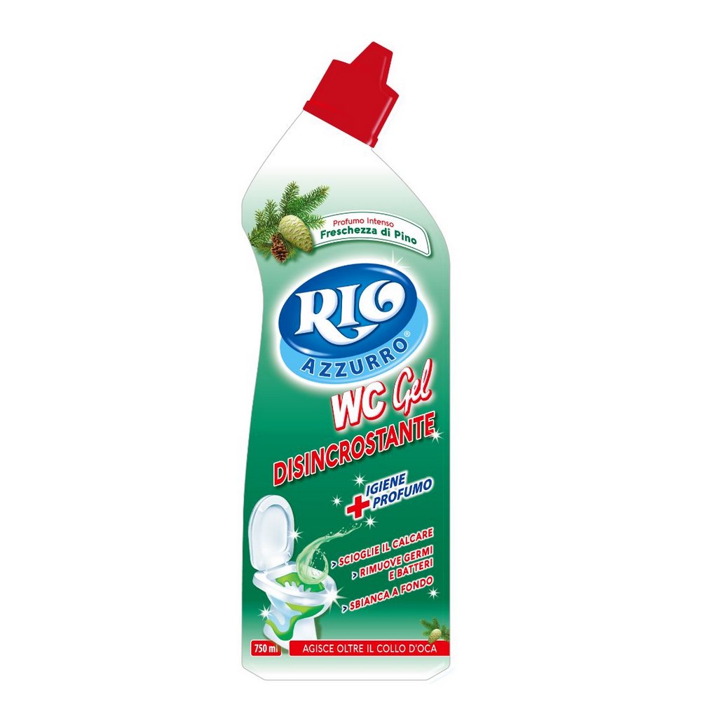Gel WC RIO pino 750 ml
