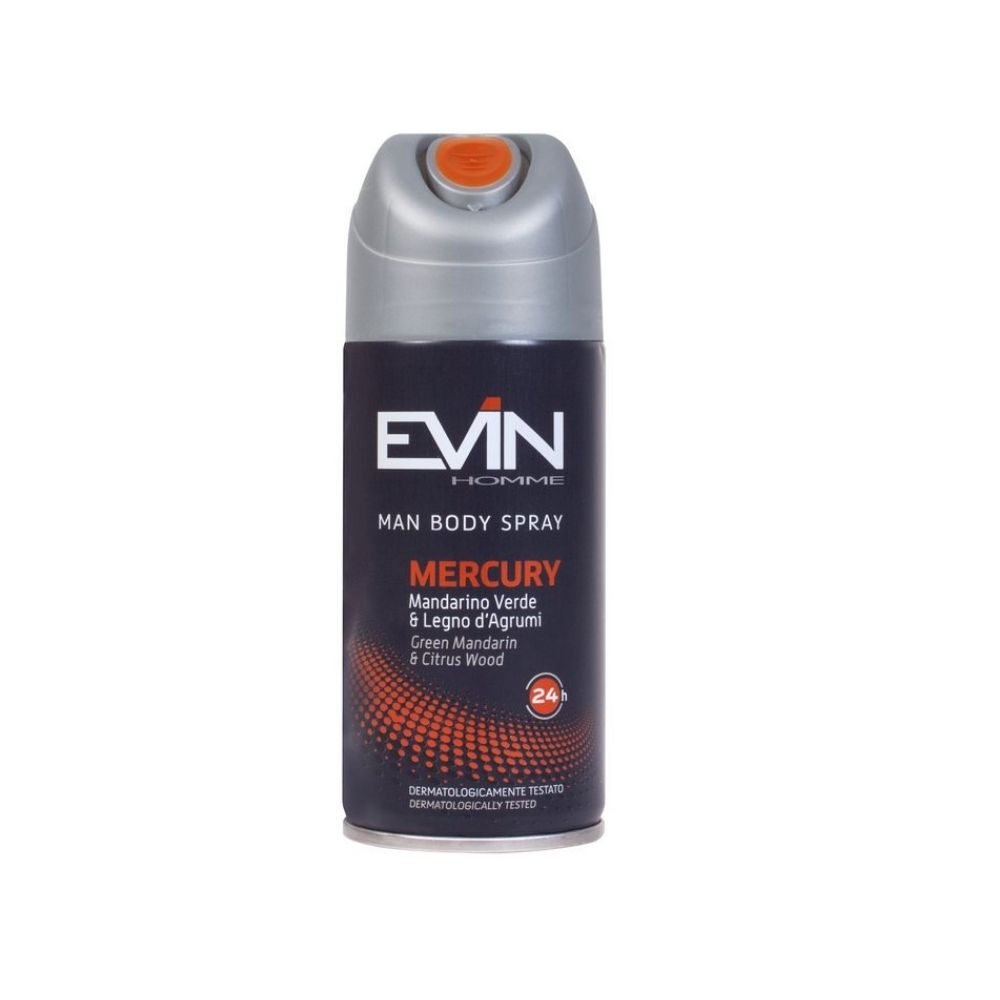 Deodorante spray uomo EVIN Mercury 150 ml