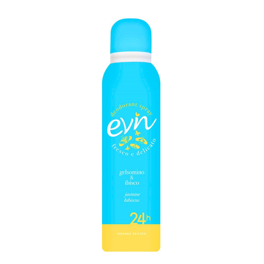 Deodorante donna EVIN gelsomino e ibisco salato 150 ml