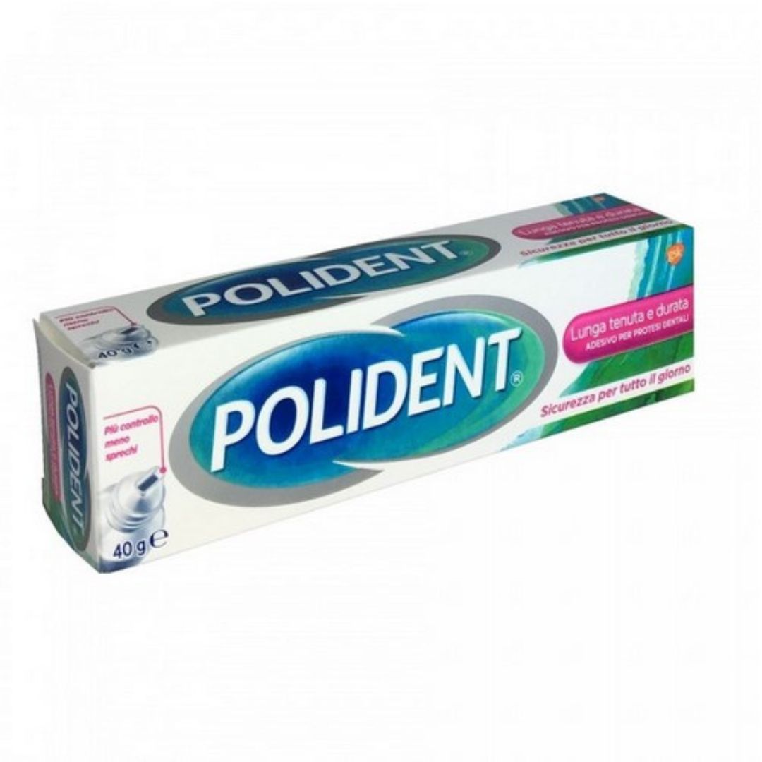 Pasta adesiva lunga tenuta POLIDENT 40 ml