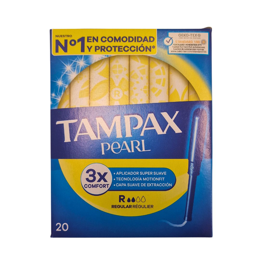 Assorbente TAMPAX PEARL misura regular 20 pz