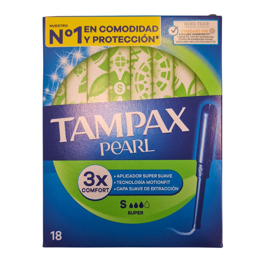 Assorbente TAMPAX PEARL misura super 18 pz