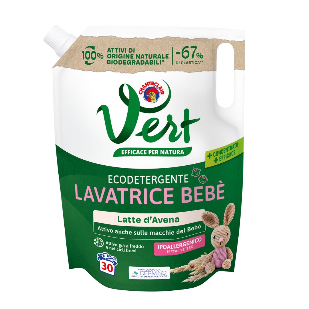 Detersivo in ecoricarica Bebè Chanteclair latte di avena 1200 ml