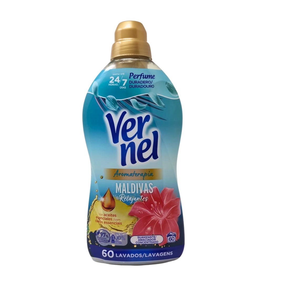 Ammorbidente concentrato VERNEL maldivas 60 lavaggi 1080 ml