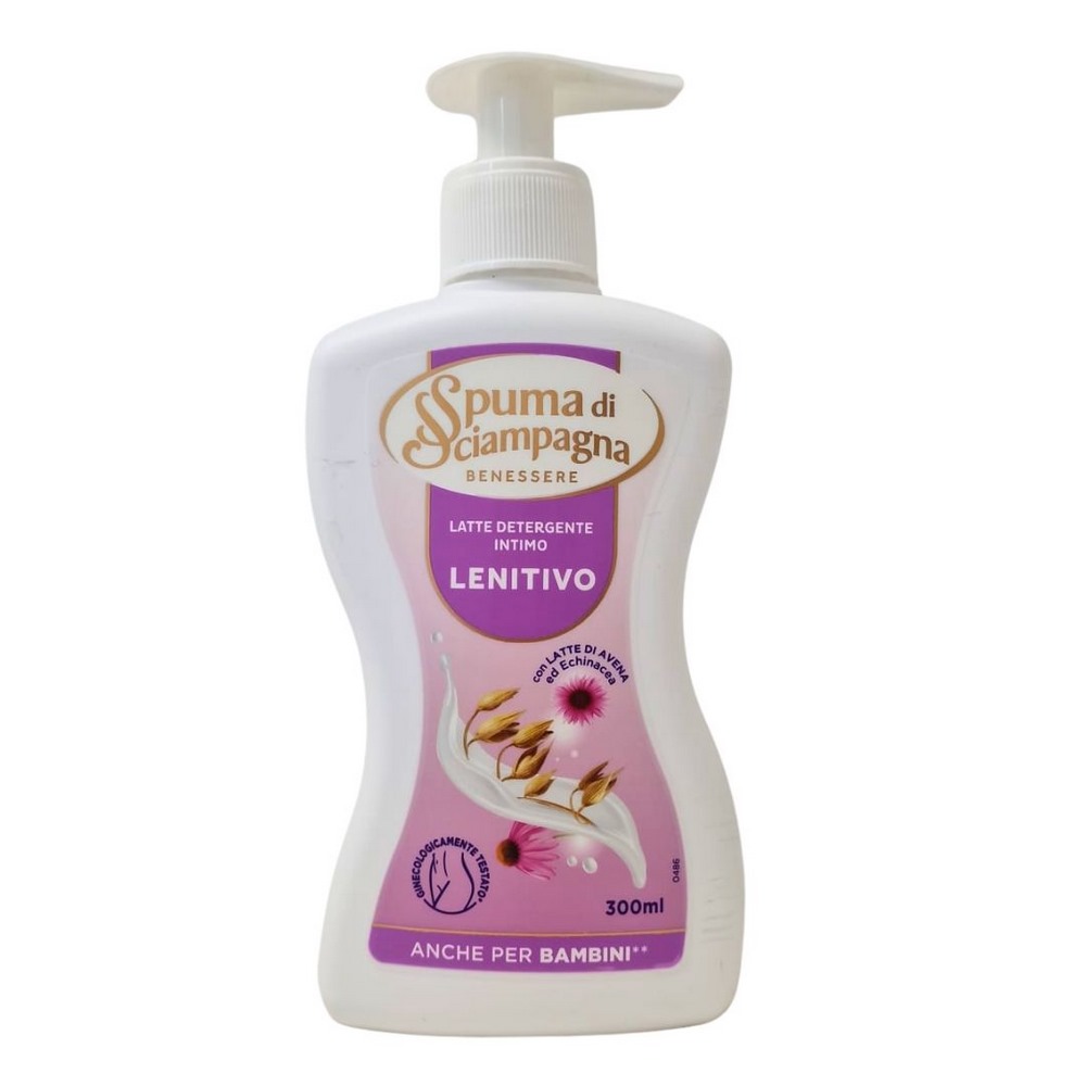 Sapone intimo con antibatterico SPUMA DI SCIAMPAGNA lenitivo 300 ml