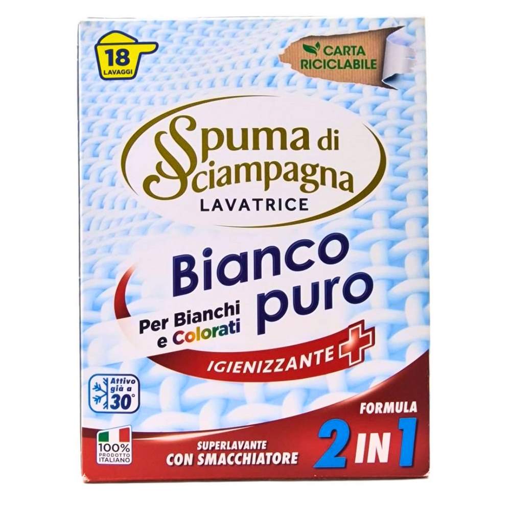 Detersivo in polvere SPUMA DI SCIAMPAGNA bianco puro 1000 g