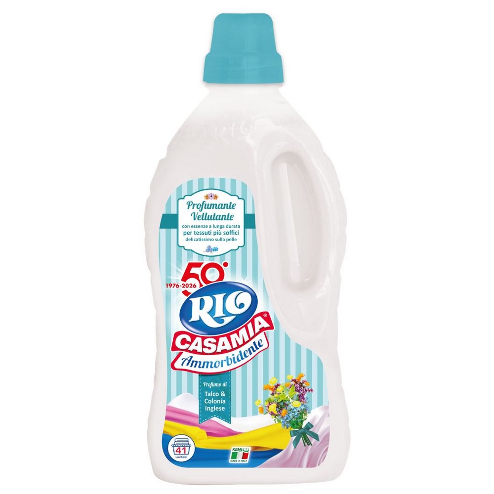 Ammorbidente RIO CASAMIA talco e colonia inglese 1640 ml