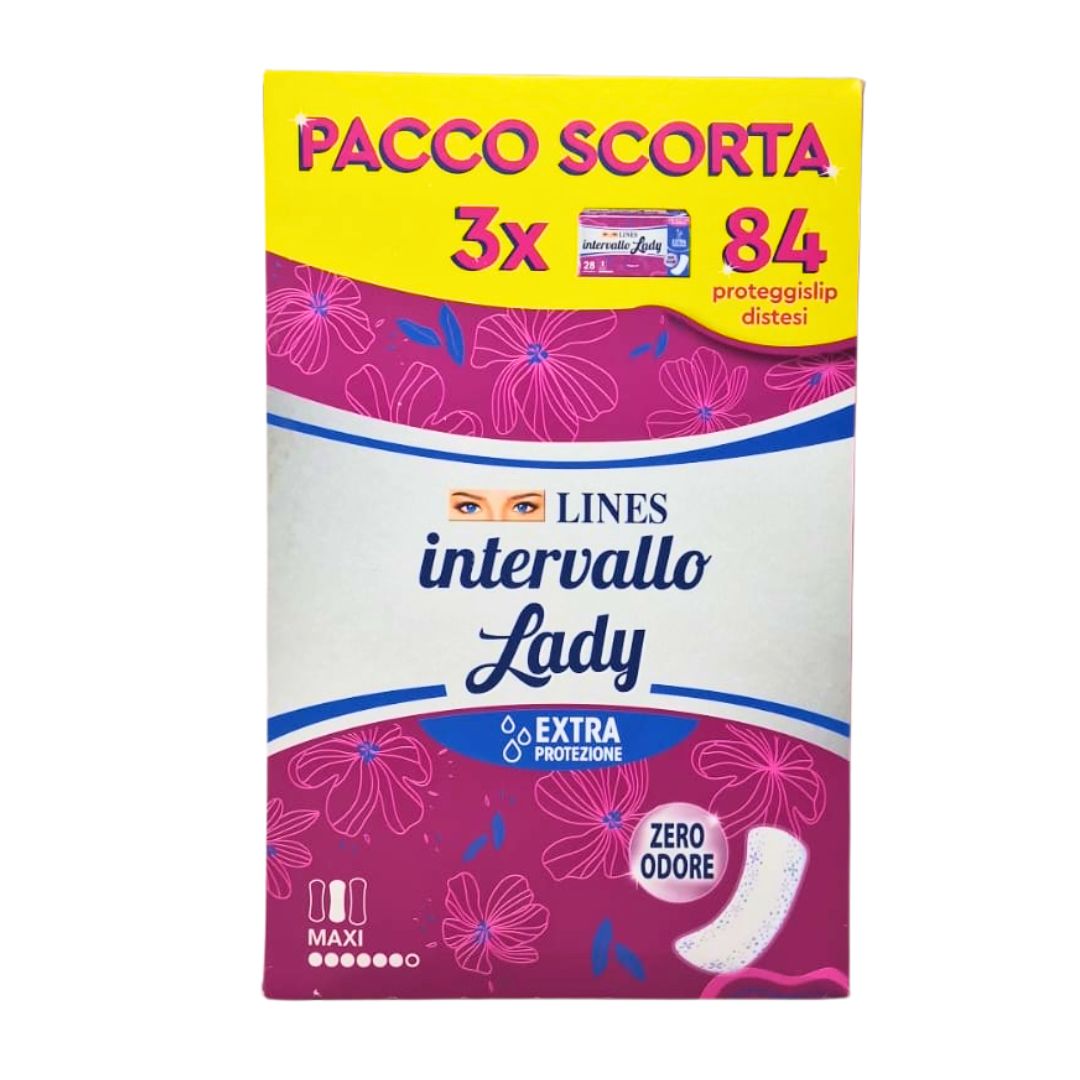 Assorbenti LINES INTERVALLO 28 pz