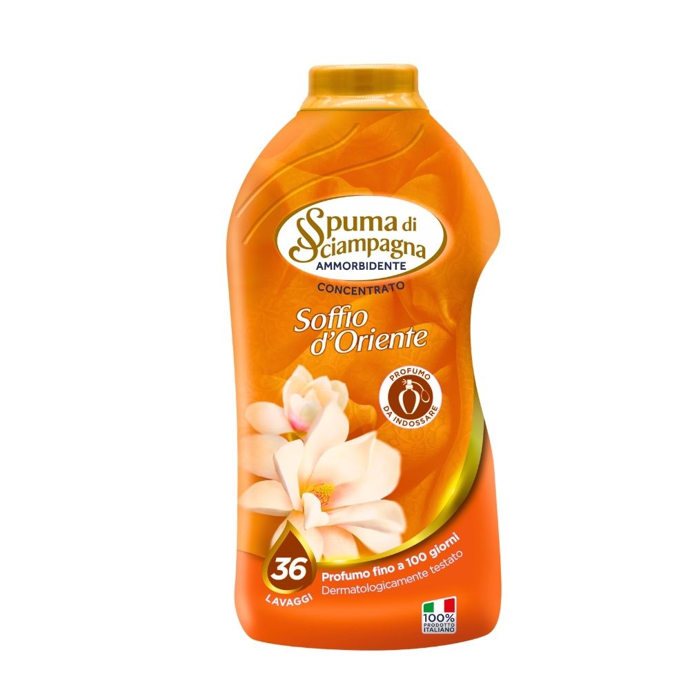 Ammorbidente concentrato SPUMA DI SCIAMPAGNA soffio d'oriente 720 ml