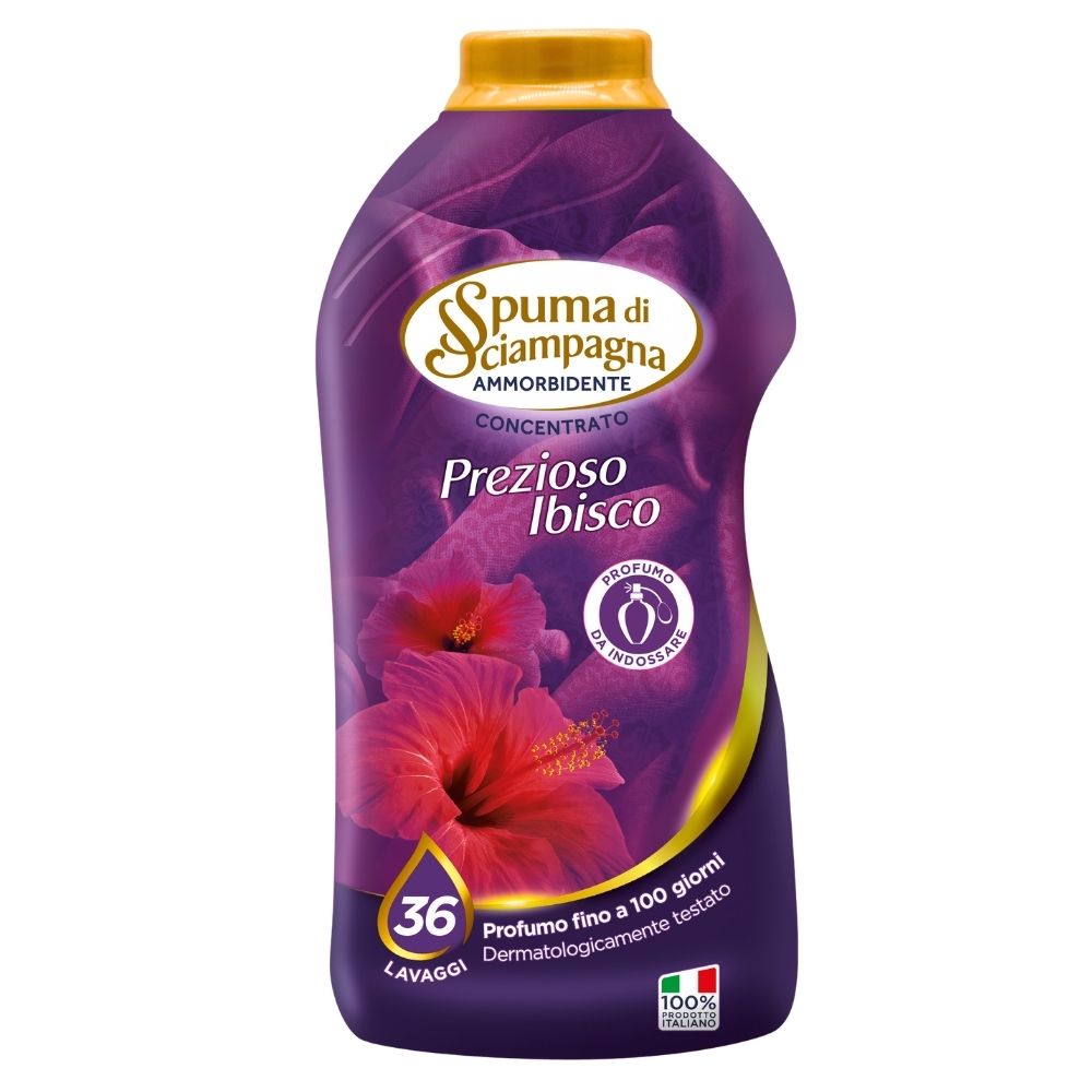 Ammorbidente concentrato SPUMA DI SCIAMPAGNA prezioso ibisco 720 ml