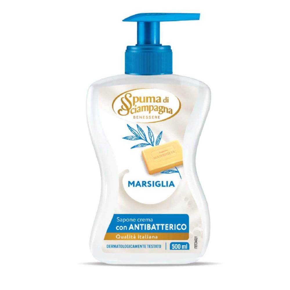 Sapone crema mani SPUMA DI SCIAMPAGNA marsiglia 500 ml