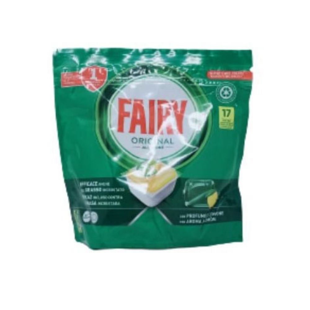 Fairy Pastiglie lavastoviglie al limone 17 pz
