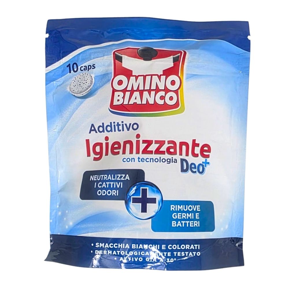 Additivo Igienizzante caps OMINO BIANCO 10 pz