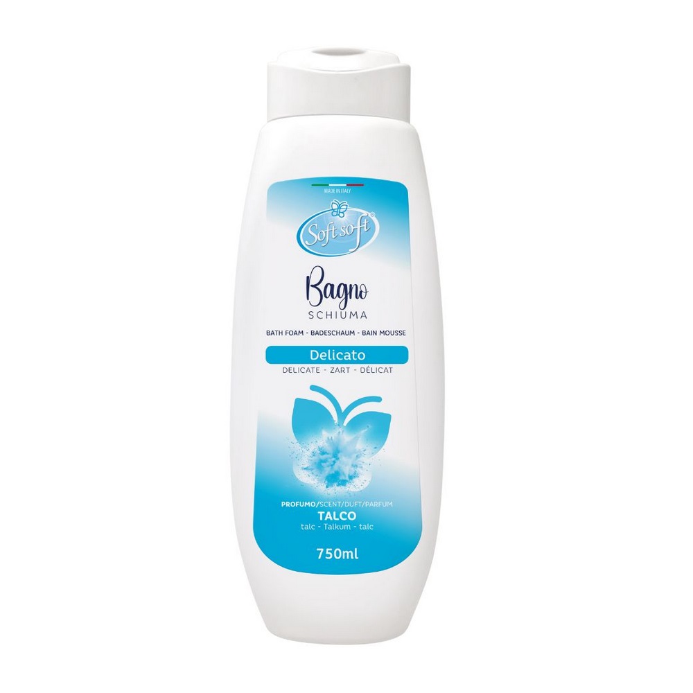 Bagnoschiuma delicato SOFT SOFT talco 750 ml