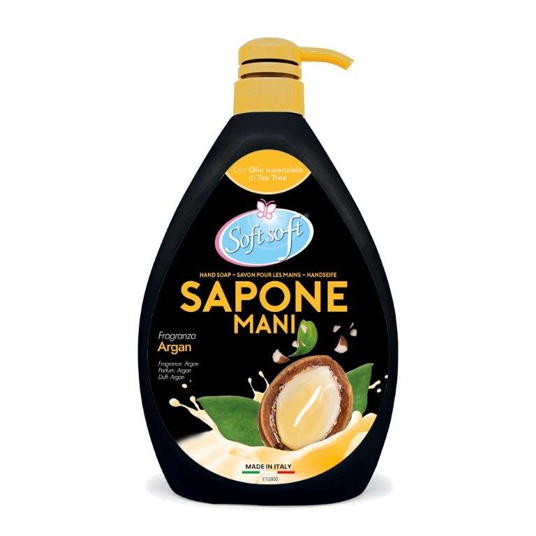 Sapone liquido con dispenser SOFT SOFT argan 1000 ml