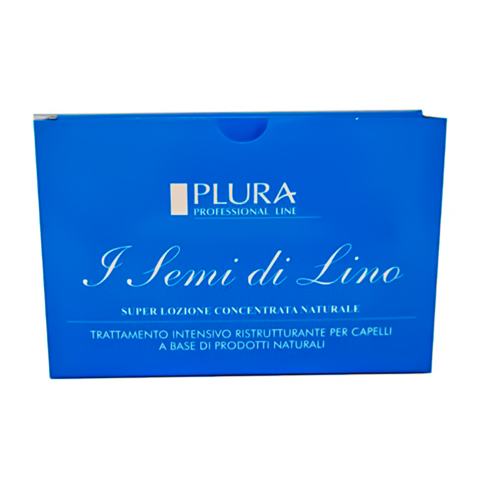 Fiale ristrutturanti PLURA ai semi di lino 10 ml 10 pz
