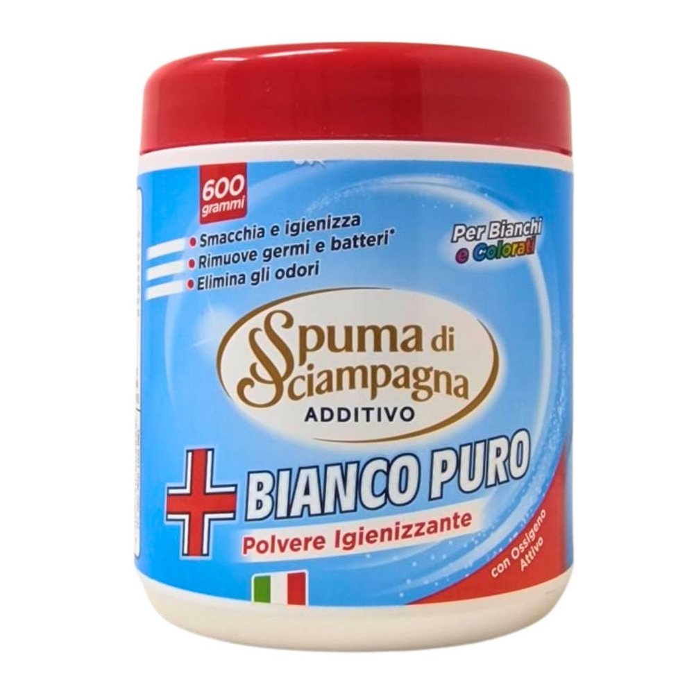 Additivo in polvere SPUMA DI SCIAMPAGNA bianco puro 600 g
