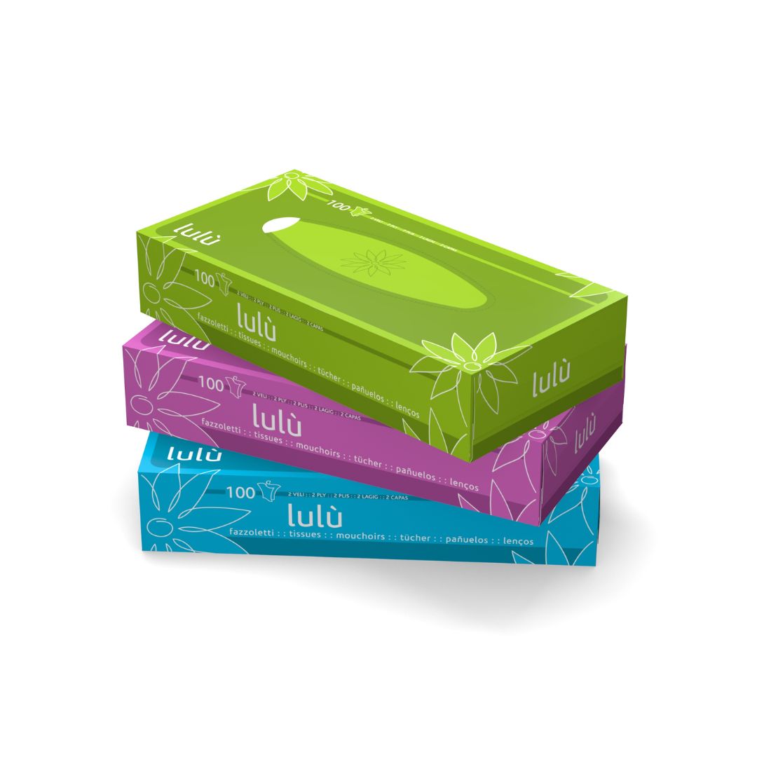 Veline Lulù CLEAN PAPER 2 veli 100 pz