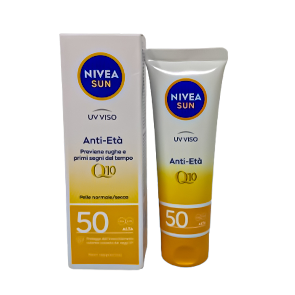 Protezione solare viso NIVEA Q10 FP 50 200 ml