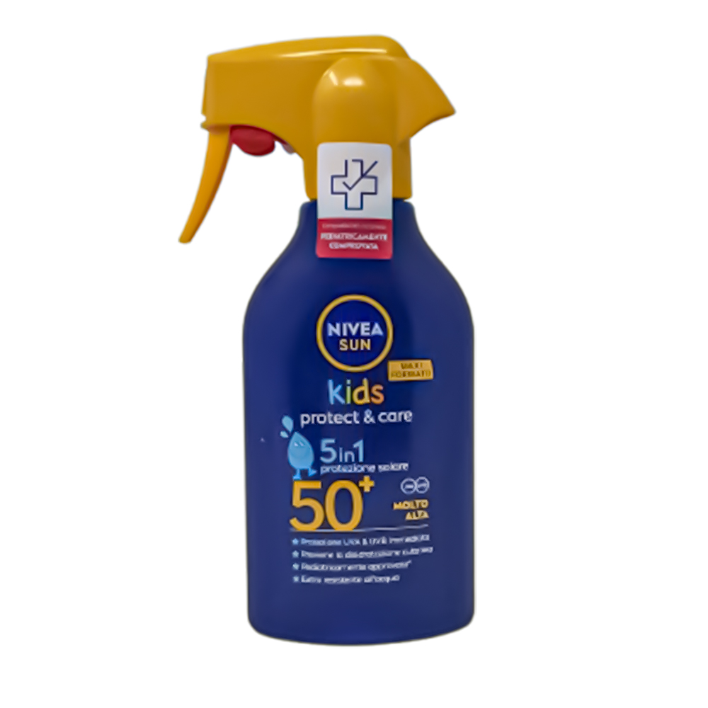 Protezione solare bambini 5 in 1 NIVEA fp 50+ 270 ml