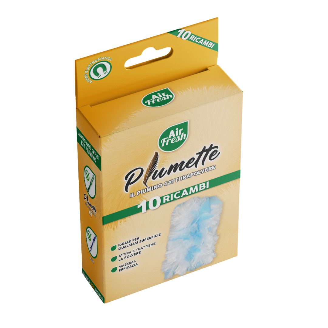 Piumino catturapolvere Plumette AIRFRESH 10 ricambi