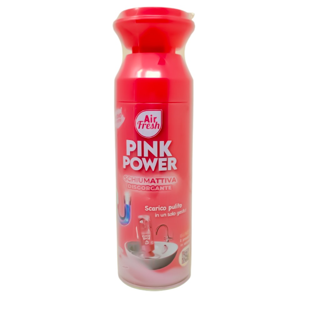 Disgorgante in schiuma AIR FRESH pink power 400 ml