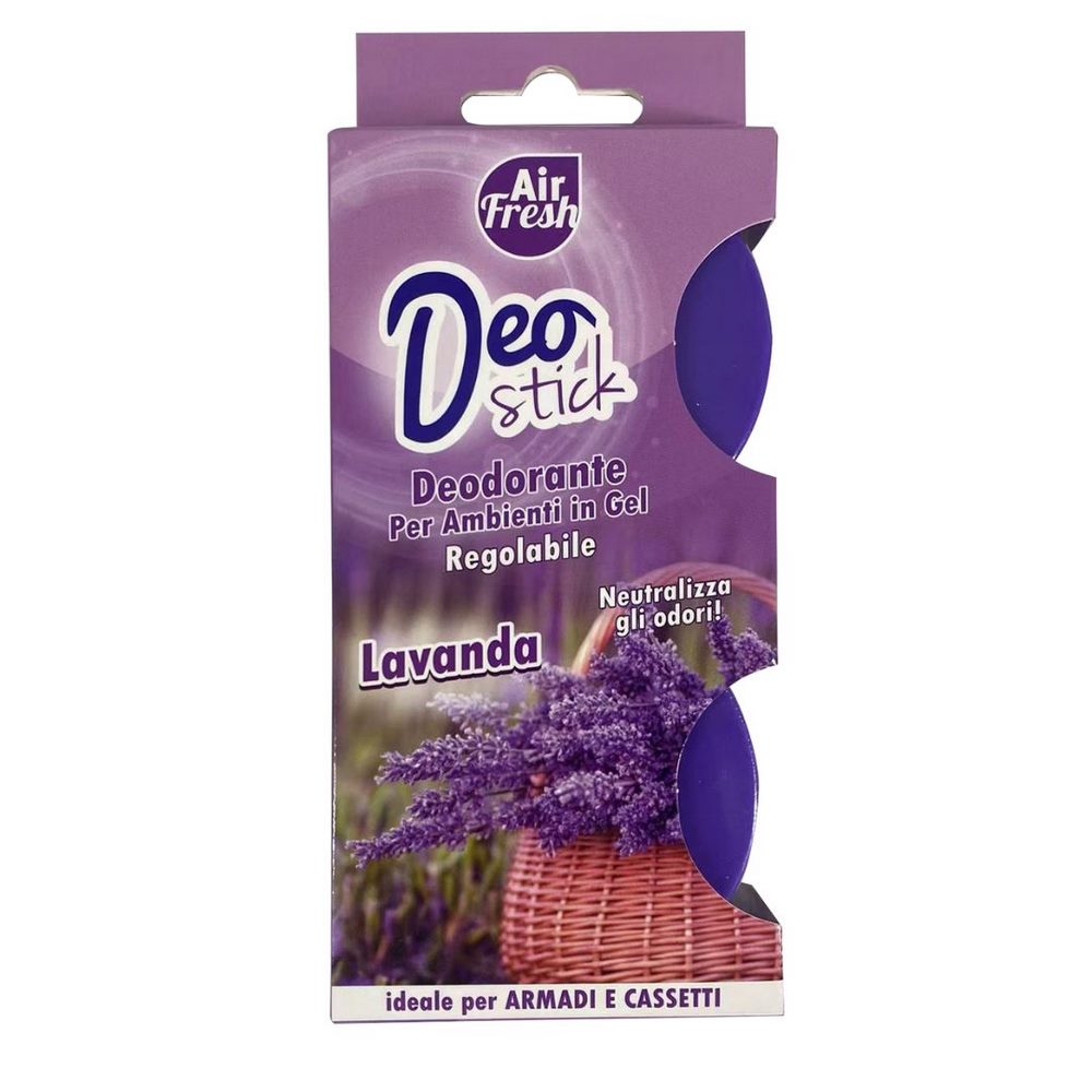 Deodorante per ambiente in gel AIR FRESH lavanda 2 pz, 70 g