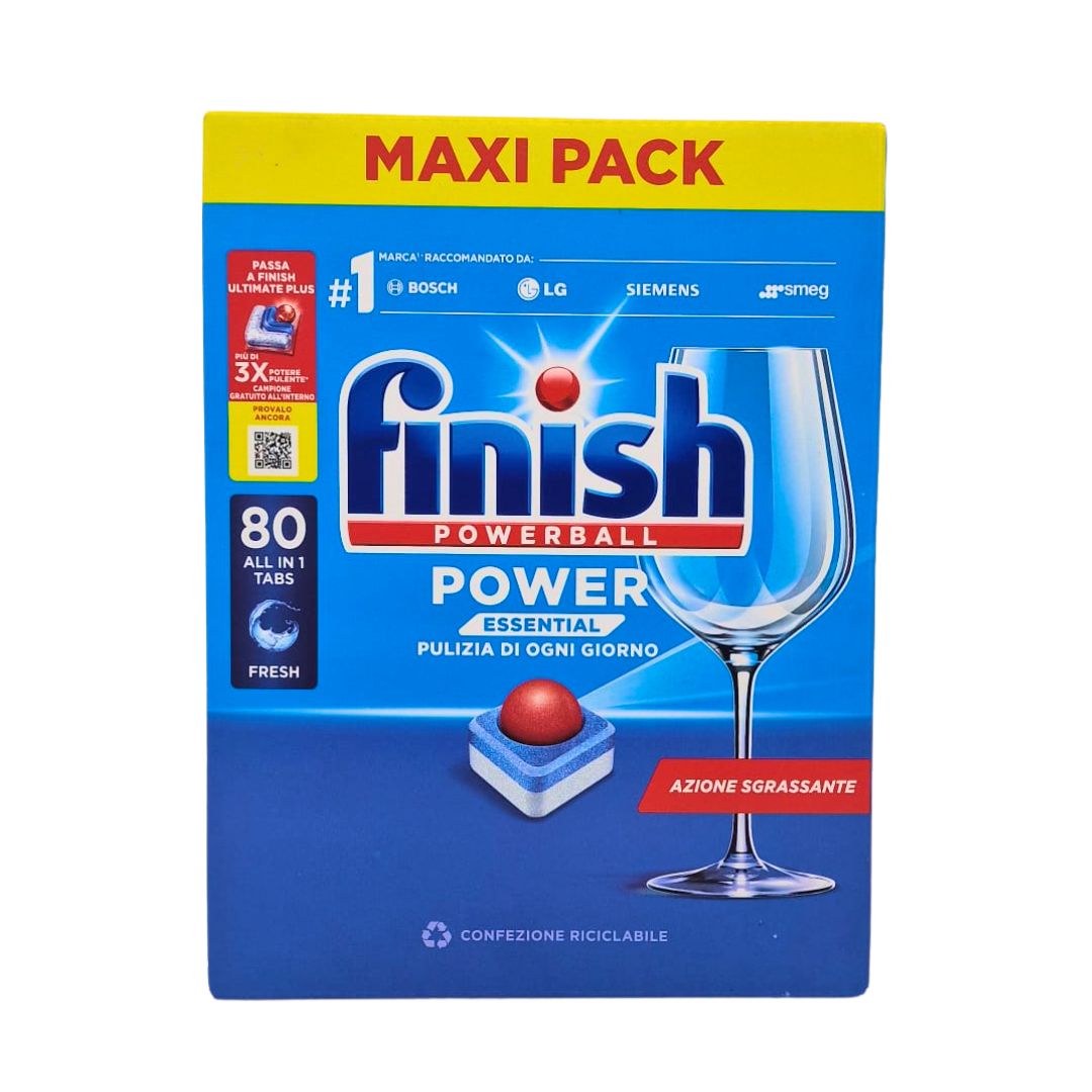 Pastiglie lavastoviglie classiche FINISH 80 pz