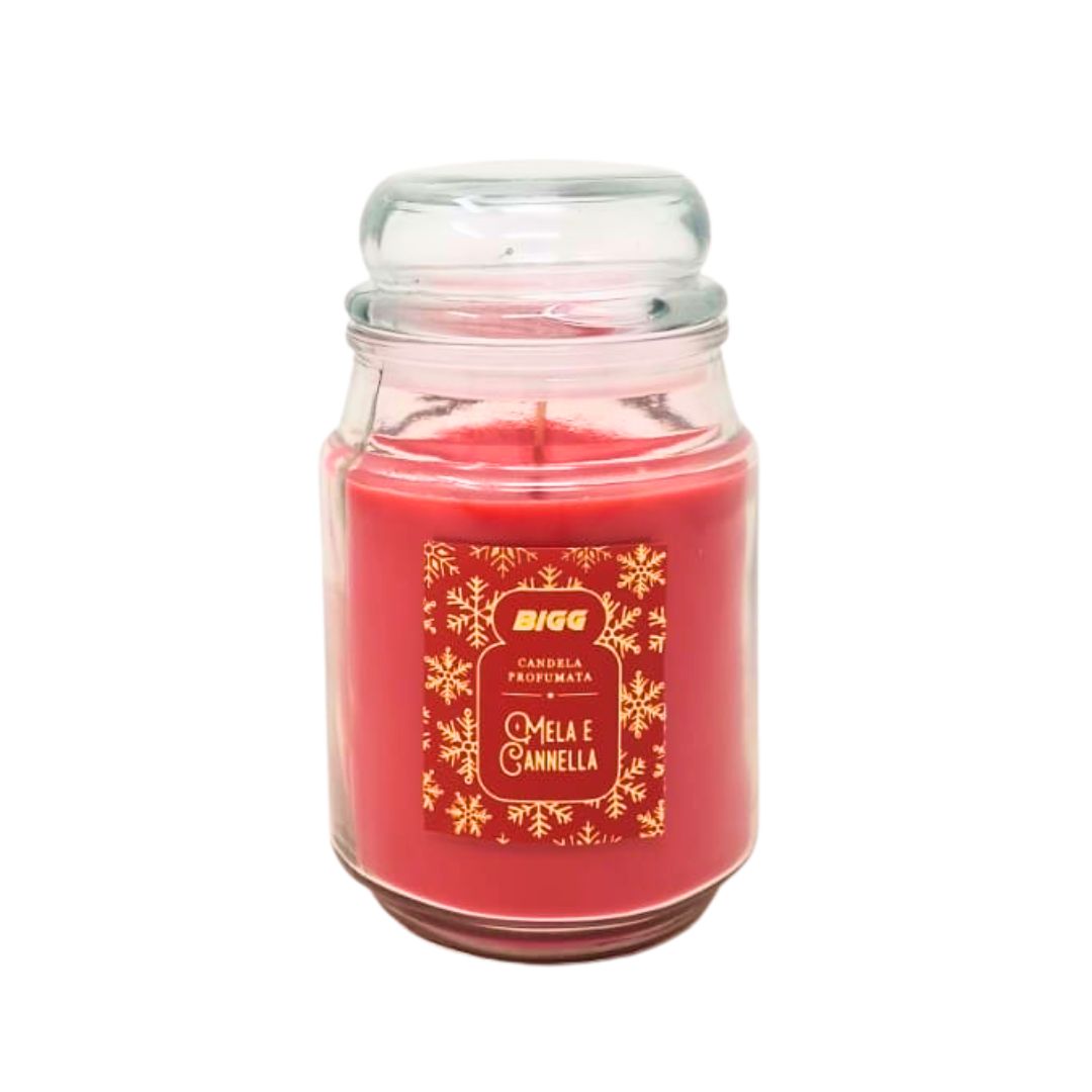 Candela profumata BIGG mela e cannella 500 gr