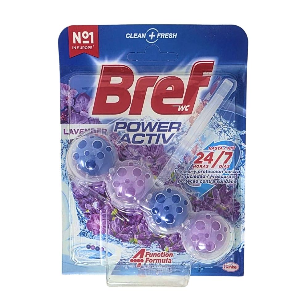 Tavolette wc BREF POWER ACTIVE lavanda 50 g