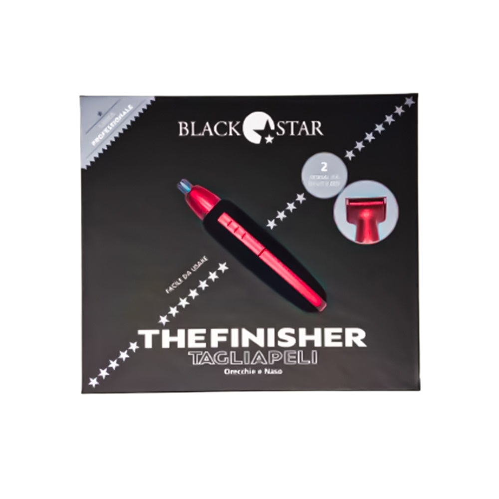 Tosatrice BLACKSTAR tagliapeli naso e orecchie