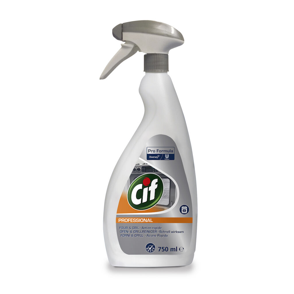Detergente CIF PROFESSIONAL forni e grill 750 ml