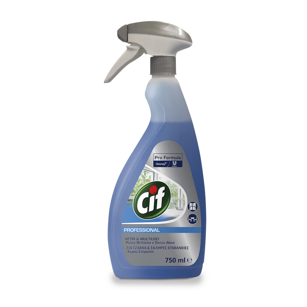 Detergente CIF PROFESSIONAL vetri 750 ml