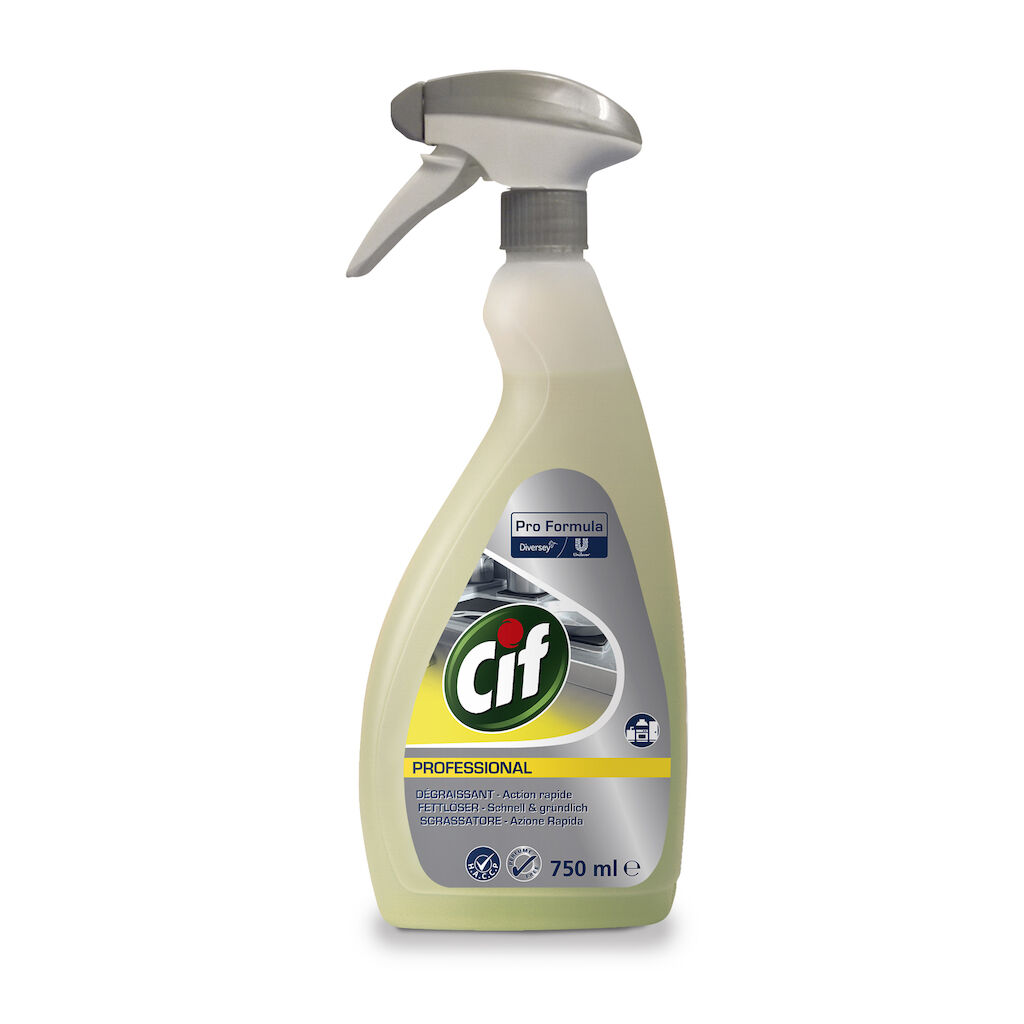 Sgrassatore ad azione rapida CIF PROFESSIONAL 750 ml