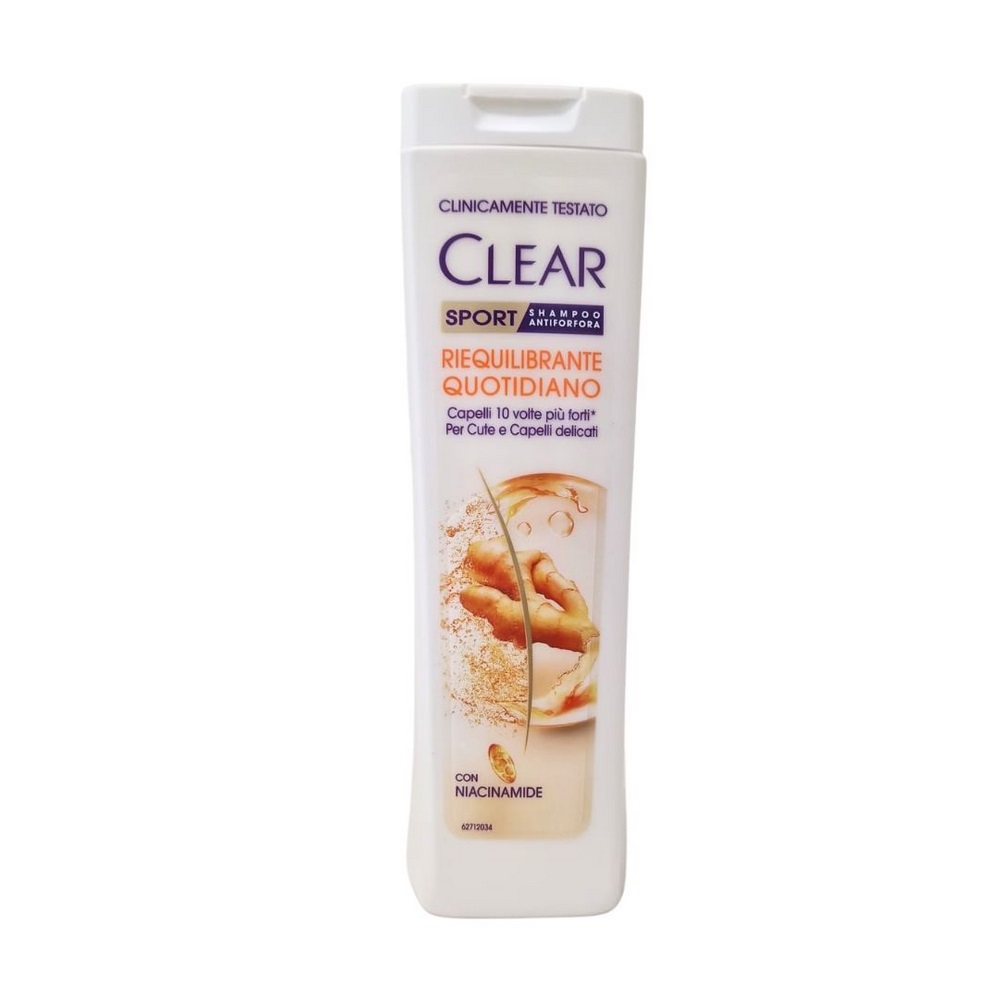 Shampoo CLEAR Sport riequilibrante 225 ml