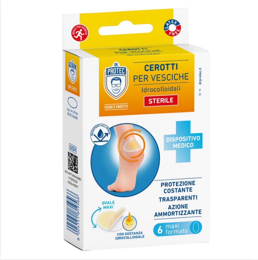 Cerotti per vesciche DR PROTEC 6 pz
