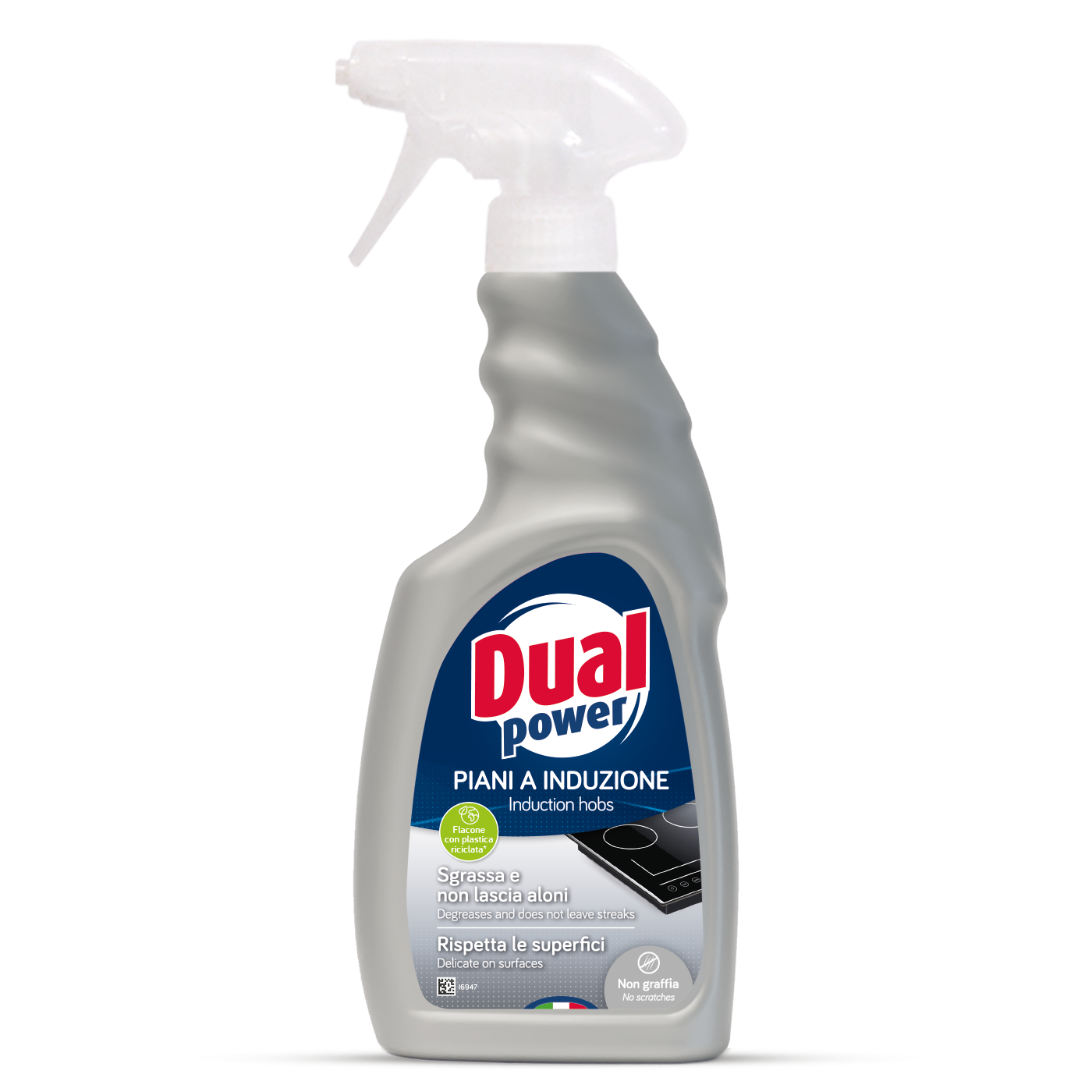 Detergente DUAL POWER per piani ad induzione 500 ml