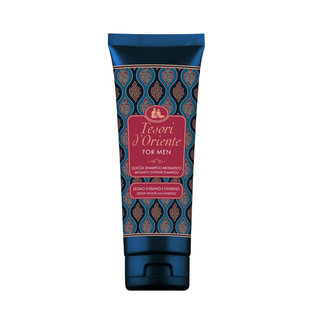 Doccia shampoo for men TESORI D'ORIENTE ebano e ginseng 250 ml