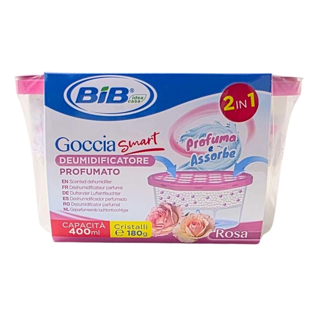 Deumidificatore profumato BIB rosa 400 ml
