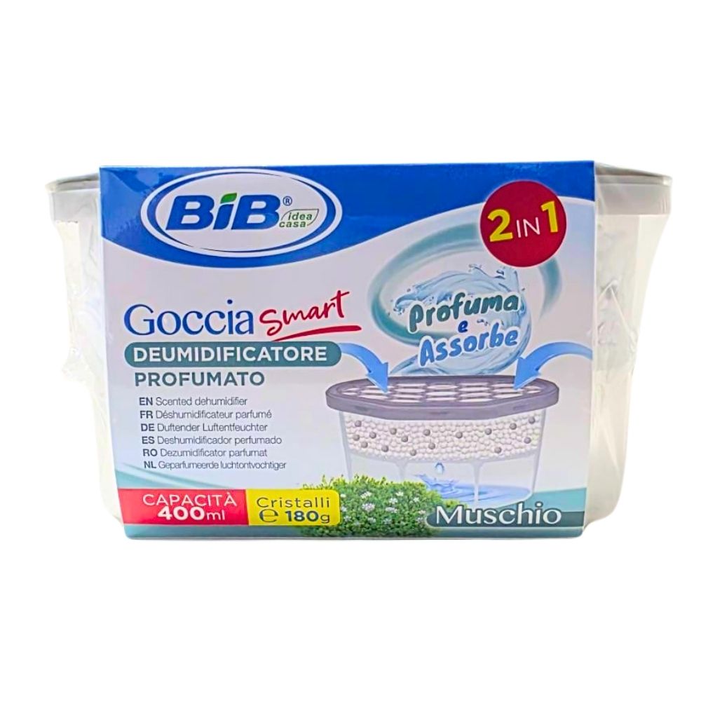 Deumidificatore profumato BIB muschio bianco 400 ml