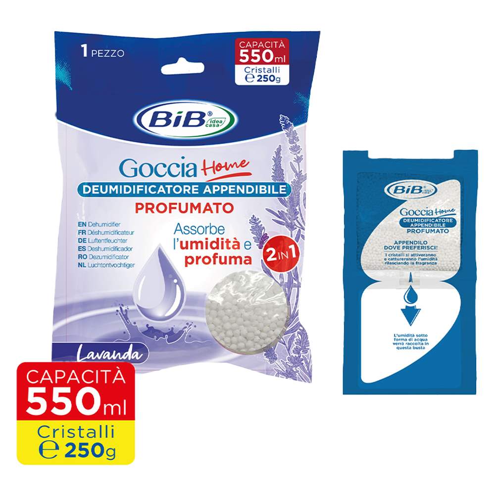 Deumidificatore appendibile profumato BIB lavanda 250 ml