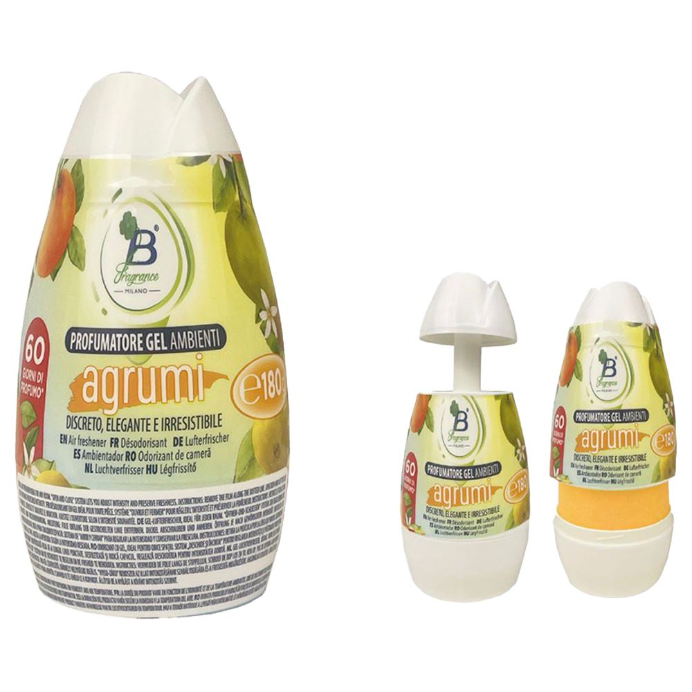 Profumatore ambiente in gel BIB agrumi 180 gr
