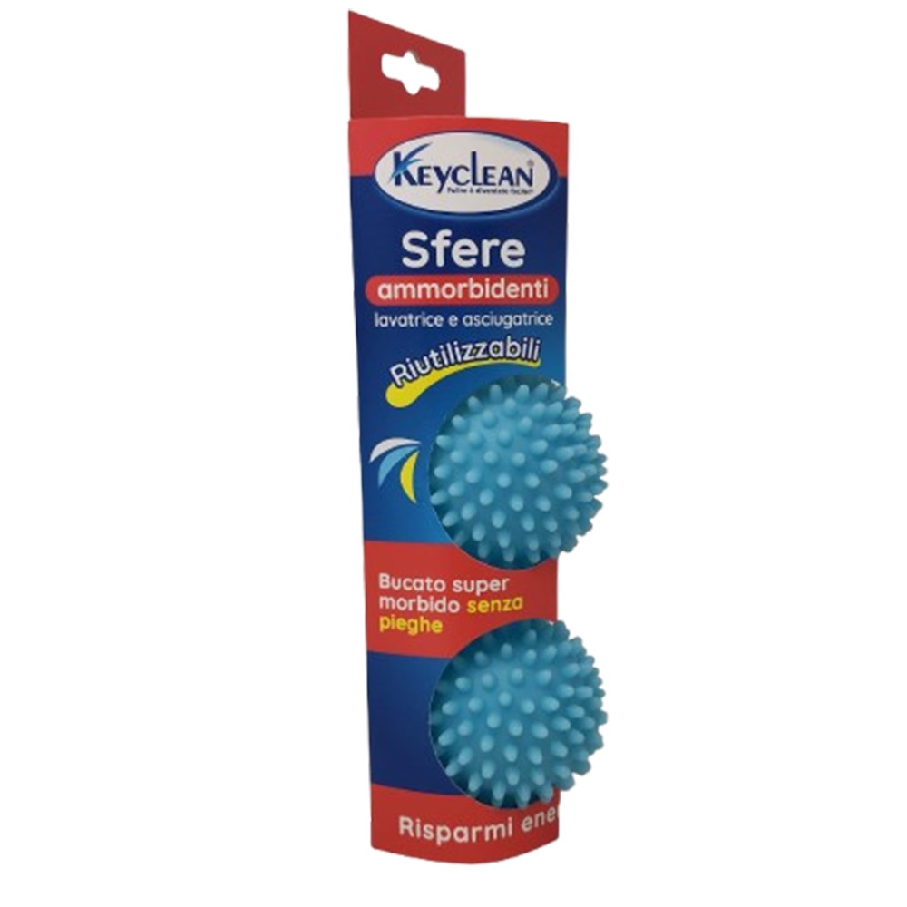 Sfere per lavatrice e asciugatrice KEYCLEAN 2 pz