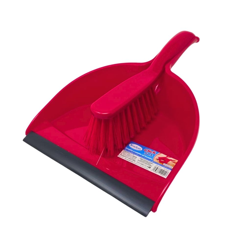 Set paletta e scopino ad incastro KEYCLEAN 1 pz