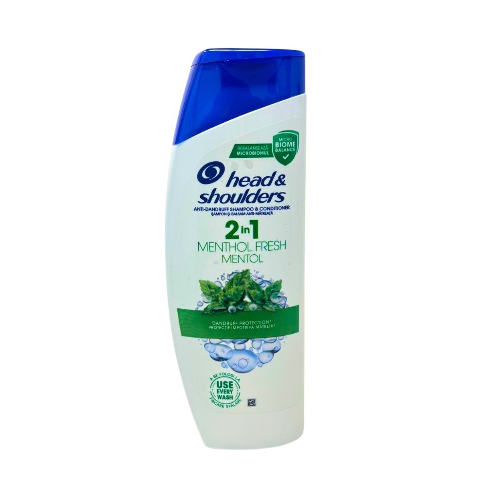 Shampoo HEAD & SHOULDERS Antiforfora 2in1 mentolo 400 ml