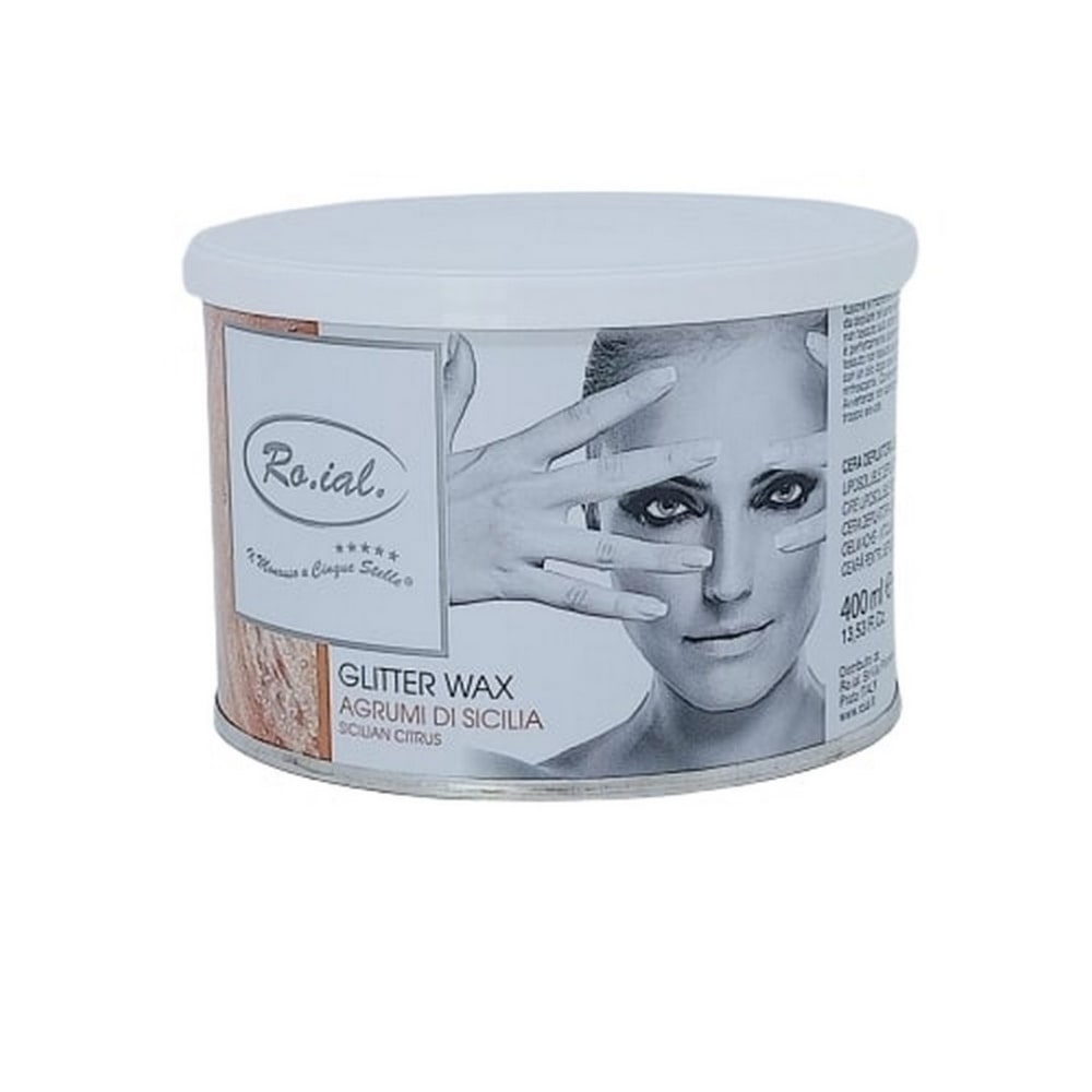 Ceretta depilatoria liposolubile ROIAL Agrumi Glitter 400 ml