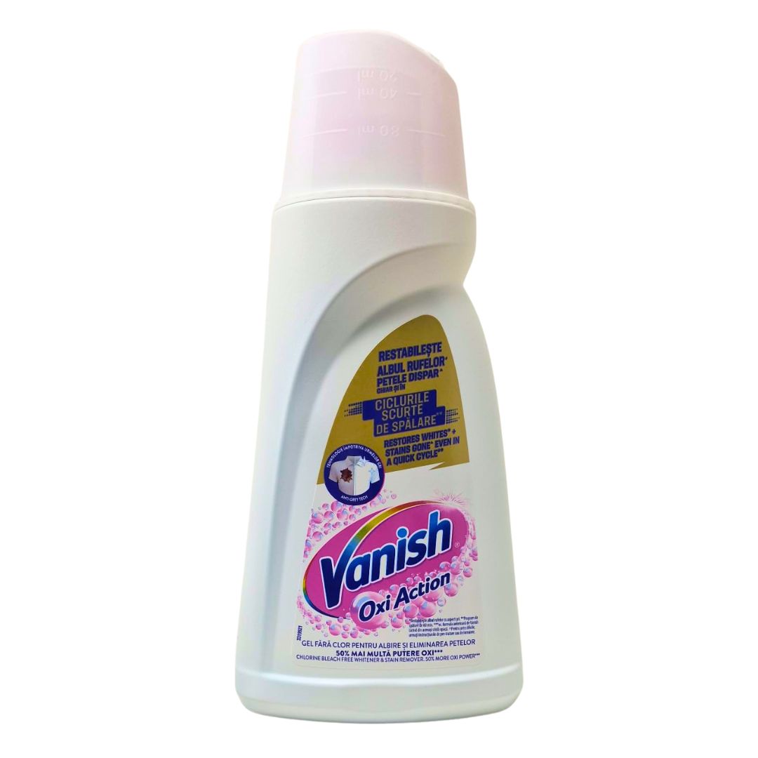 Smacchiatore in gel VANISH bianco 1000 ml